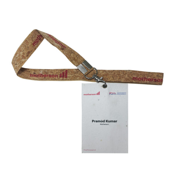 Sustainable Lanyard & Badge Set 